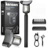 kensen Men's Back Hair Trimmer with 2-in-1 Dual-Blade System and Telescopic Rod