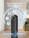 Dreo 2026 Upgraded Bladeless Tower Fan with DC Motor and Smart Display
