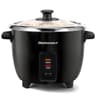 Elite Gourmet ERC006SS Electric Rice Cooker with 304 Stainless Pot, 6-Cup