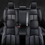 Carlimeki Tailored Leather Double Cab Seat Covers for 4th Gen Toyota Tacoma