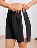 Deyeek Women's Tearaway Post Surgery Recovery Shorts with Locking Zipper