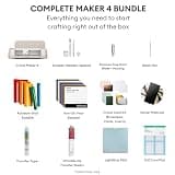 Cricut Maker 4 Card Making Bundle with Dedicated Card Mat, Inserts & Envelopes