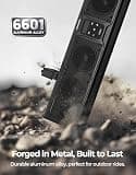 KEMIMOTO 25-Inch 6-Speaker Metal UTV Soundbar with 5 Distinct RGB Light Modes