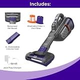 BLACK+DECKER Furbuster Pet Hair Cordless Handheld Vacuum HHVK515JP07