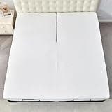 Premium Bamboo Viscose Cooling Split-Top King Waterproof Protector Cover