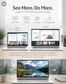 HP 17-inch FHD Business Laptop AMD Ryzen 5 32GB 1TB