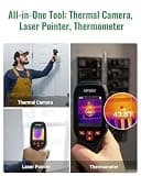 HF96V Handheld Thermal Camera with Visual Camera and Integrated Laser Pointer