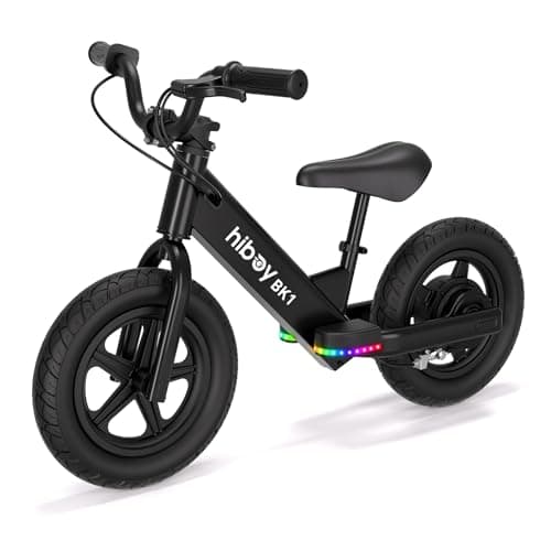 Hiboy BK1 Electric Balance Bike with 12-Inch Air-Filled Tires and V-Brakes