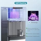 Euhomy Self-Cleaning Bottom Loading Water Dispenser with UV Sanitization