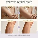 Waterproof Two Color Mix Cover Up Foundation Cream for Extensive Scars