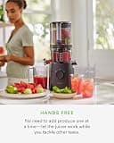 Nama J2 Premium Cold Press Masticating Juicer with Hands-Free Self-Feeding Hopper