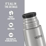 Stanley Adventure-To-Go Vacuum Bottle with Leakproof Cup Lid, 25 Ounces