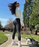 Curvphilo Women's Compression Leggings with Patented Butt-Lifting Band