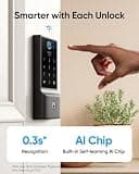eufy Security Smart Lock C220 with Fingerprint Keyless Entry and Built-in Wi-Fi