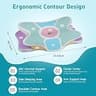 Besyodo Butterfly Shaped Hollow Center Memory Foam Neck Pillow for Pain Relief