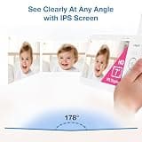 VTech Advanced HQ Max Twin 7-Inch IPS Split Screen Baby Monitor without WiFi