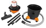 WEN VC4710 10-Amp 5-Gallon Portable HEPA Wet/Dry Shop Vacuum Cleaner