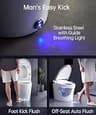 EPLO iX7 MT Tankless Luxury Smart Toilet with Bidet, Dryer & Night Light