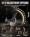 Keppi Fitness Bench3000 Max Adjustable Weight Bench with Preacher Curl