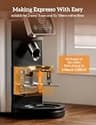 Neretva Conical Burr Espresso Grinder with Plasma Anti-Static and Portafilter Holder