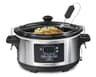Hamilton Beach Set & Forget Programmable Slow Cooker with Probe, 6-Quart