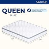 Neo Sleep 12-Inch Airflow Pocket Spring Hybrid Mattress, Standard Queen Size