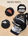 Celvetch Basketball Backpack with Oversized Shoe Compartment & Laptop Sleeve