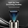 WUXO Back Shaver for Men with Built-in LED Spotlight and USB-C Fast Charging