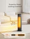 Pelonis 23-Inch Ceramic Tower Space Heater with Digital Touch Controls