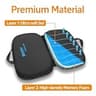 Sojoy iGelComfort 3-in-1 Foldable Gel and Memory Foam Travel Cushion Pad