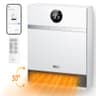 DREO Smart Wall Heater 1500W PTC Ceramic Space Heater with Voice Control