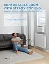 Midea 8,000 BTU Smart Inverter Window Air Conditioner with Heat