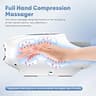 MZCNU Hand Massager with Hot and Cold Therapy, 9 Massage Modes & Compression