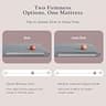 Sleepmax 3-Inch Extra Firm Fusion Memory Foam Mattress Topper, Queen Size