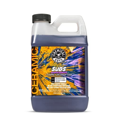 Chemical Guys HydroSuds Ceramic Shine High-Foaming Auto Wash Soap Detergent, 64 oz