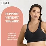 Bali Comfort Revolution Wirefree Shaping Bra with 4-Way Stretch Fabric