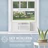 Keystone 12,000 BTU Window AC with Supplemental Heat 230V
