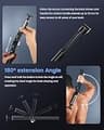 NUBACK Electric Back Shaver for Men with Ultra-Wide Blade and Dual Speed Settings
