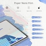 MOBDIK Paperfeel Matte Screen Protector for iPad Pro 11 & Air (2-Pack)