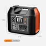 EnginStar 296Wh 300W Portable Power Station with 110V Pure Sine Wave AC