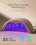 MelodySusie P-Plus30F 36W Compact UV LED Nail Lamp with Digital Display