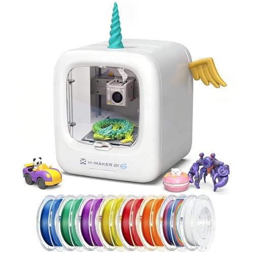 AOSEED X-Maker Joy AI+ Fully Assembled 3D Printer for Kids & Beginners
