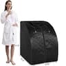 Portable Infrared Steam Sauna Tent with 160-LED Panel Red Light Therapy