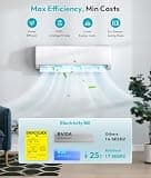 Rellytech 11,500 BTU Ultra-Quiet Mini Split
