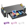 WALI Height Adjustable Computer Monitor Stand and Desk Organizer with Drawer