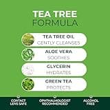 NOVEHA 60-Count Tea Tree Oil Eyelid & Lash Wipes with Soothing Green Tea