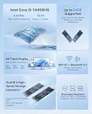 ACEMAGIC M5 Mini PC, Intel Core i5-14450HX, 32GB DDR4 RAM, 1TB NVMe PCIe 4.0 SSD