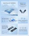 ACEMAGIC M5 Mini PC, Intel Core i5-14450HX, 32GB RAM, 1TB NVMe PCIe SSD