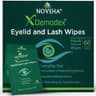 NOVEHA Extra Strength Demodex Eyelid & Lash Cleansing Wipes for Blepharitis