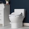 Alpha Bidet JX2 Elongated Electric Bidet Toilet Seat with Tankless Heater